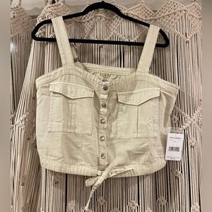 We the Free ( Free People ) Canvas crop top